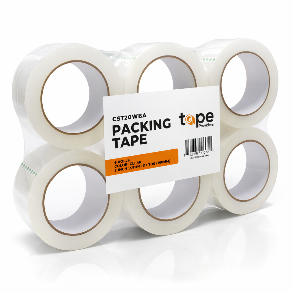 Packing Tape with Acrylic Adhesive | CST20WBA (110 yd, 2.0 Mil)